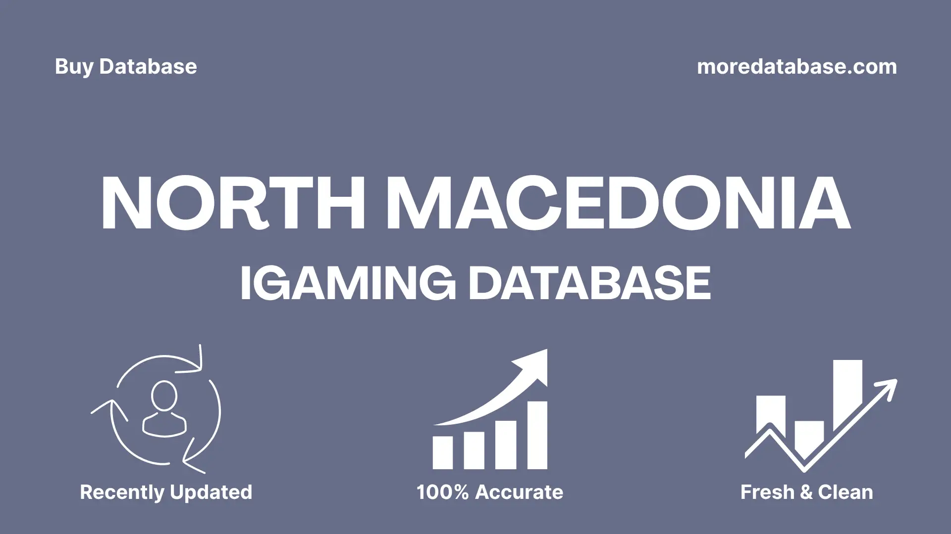 North Macedonia iGaming Database 1 Million Package